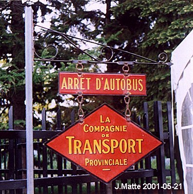 BUS/AUTOBUS: Provincial Arret 1930 Provincial