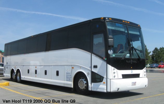 BUS/AUTOBUS: Van Hool T119 2000 QQ Bus Line