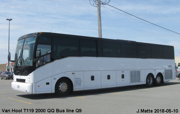 BUS/AUTOBUS: Van Hool T119 2000 QQ Bus Line