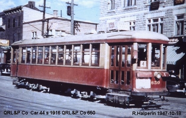 BUS/AUTOBUS: QRLP & Co 40S 1916 QRLP