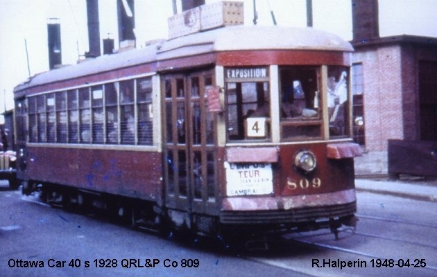 BUS/AUTOBUS: Ottawa Car 42S 1928 QRLP