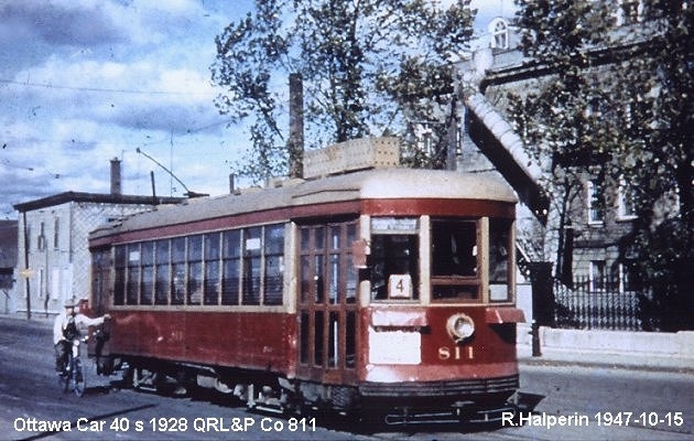 BUS/AUTOBUS: Ottawa Car 42S 1928 QRLP