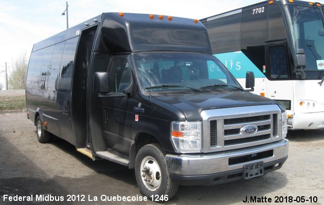 BUS/AUTOBUS: Federal Midi 2012 Quebecoise