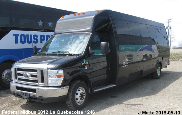 BUS/AUTOBUS: Federal Midi 2012 Quebecoise