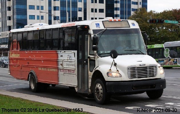 BUS/AUTOBUS: Thomas C 2 2015 Quebecoise