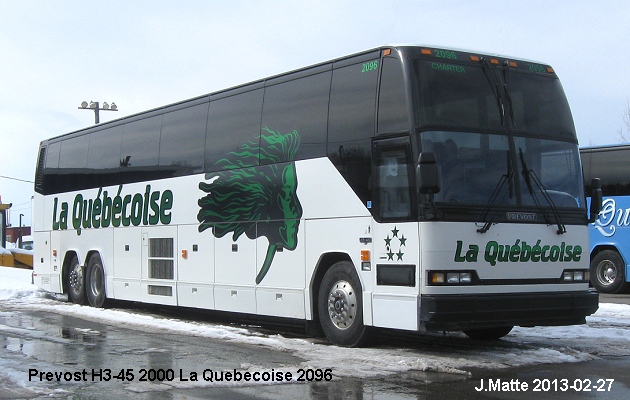 BUS/AUTOBUS: Prevost H3-45 2000 Quebecoise