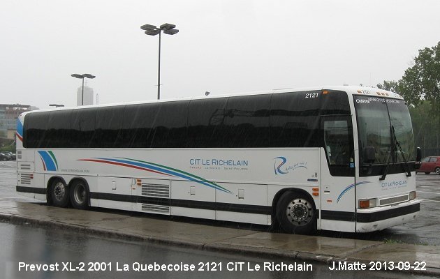 BUS/AUTOBUS: Prevost XL-2 2001 Quebecoise