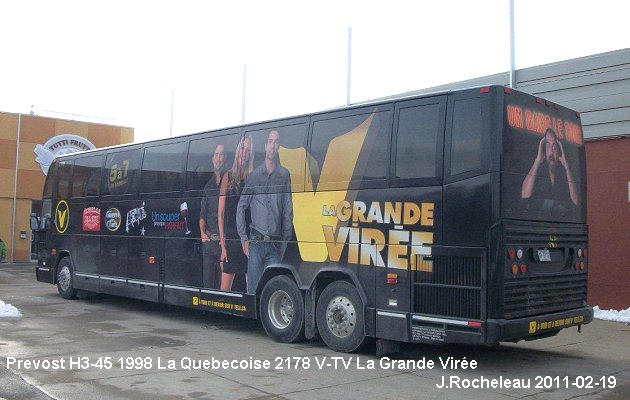 BUS/AUTOBUS: Prevost H3-45 1998 Quebecoise