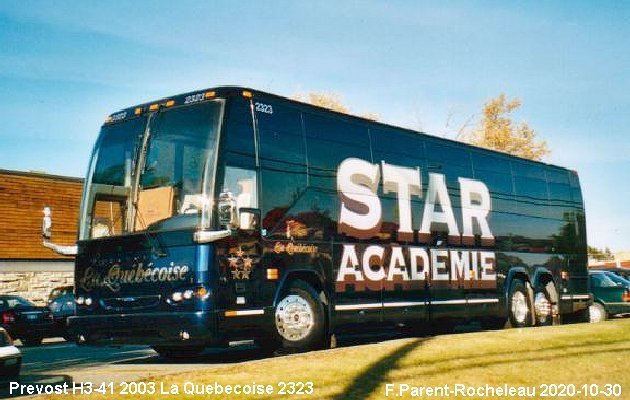 BUS/AUTOBUS: Prevost H3-41 2003 Quebecoise