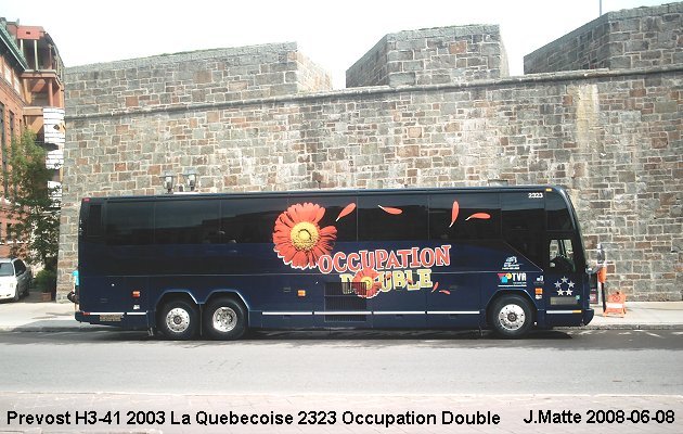 BUS/AUTOBUS: Prevost H3-41 2003 Quebecoise