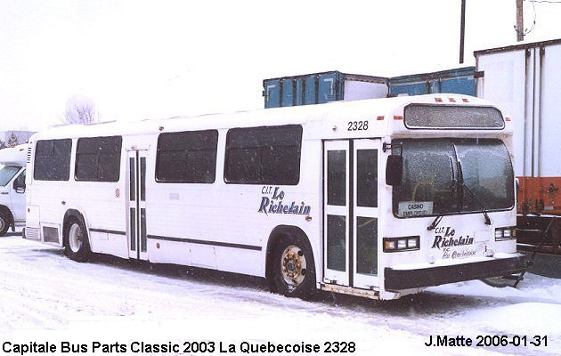 BUS/AUTOBUS: C.B.P. Classic 2003 Quebecoise