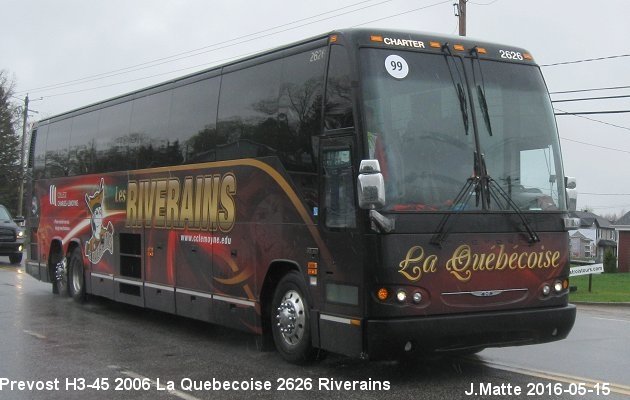 BUS/AUTOBUS: Prevost H3-45 2006 Quebecoise