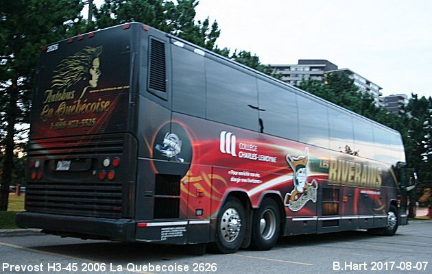 BUS/AUTOBUS: Prevost H3-45 2006 Quebecoise