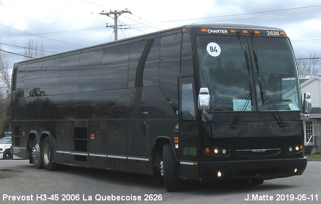 BUS/AUTOBUS: Prevost H3-45 2006 Quebecoise