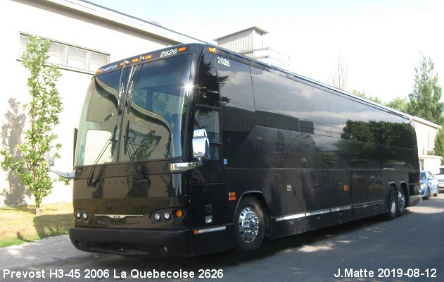 BUS/AUTOBUS: Prevost H3-45 2006 Quebecoise