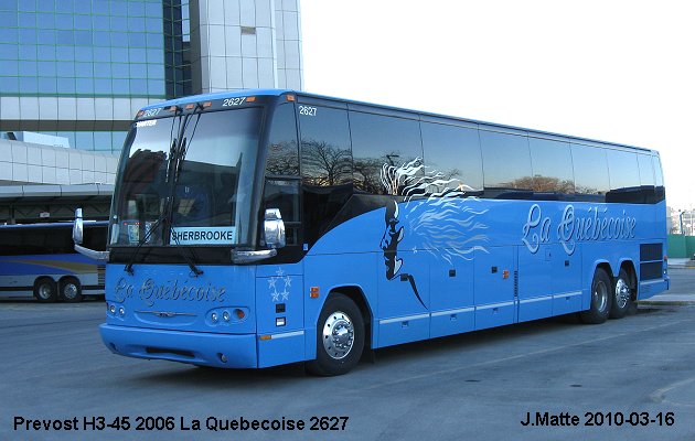 BUS/AUTOBUS: Prevost H3-45 2006 Quebecoise