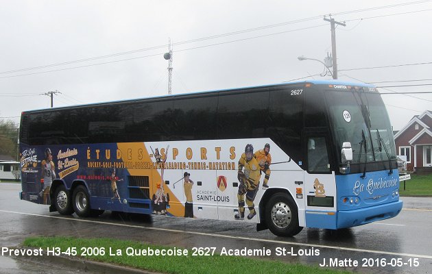 BUS/AUTOBUS: Prevost H3-45 2006 Quebecoise