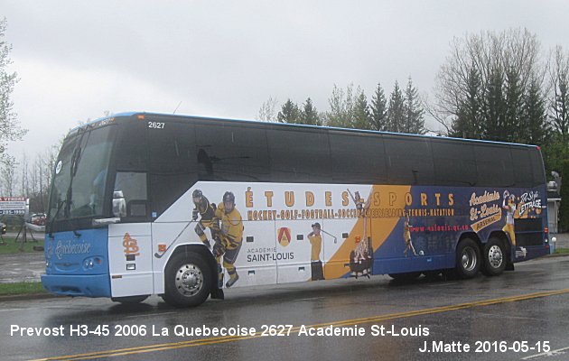 BUS/AUTOBUS: Prevost H3-45 2006 Quebecoise