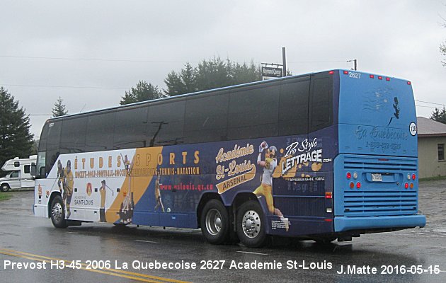 BUS/AUTOBUS: Prevost H3-45 2006 Quebecoise