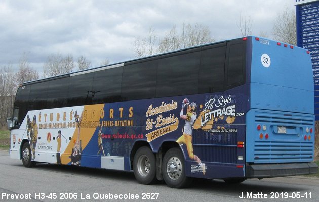 BUS/AUTOBUS: Prevost H3-45 2006 Quebecoise