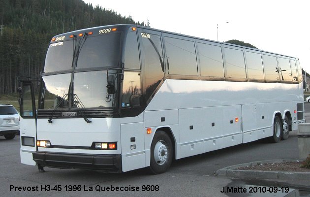 BUS/AUTOBUS: Prevost H3-45 1996 Quebecoise