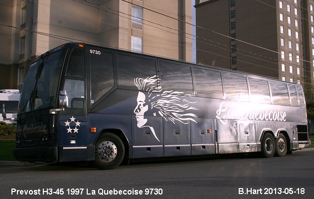 BUS/AUTOBUS: Prevost H3-45 1997 Quebecoise