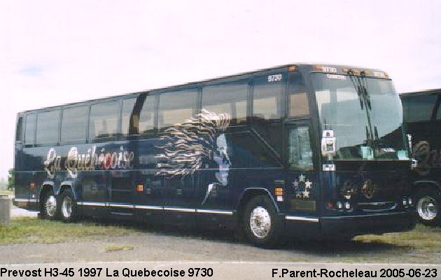 BUS/AUTOBUS: Prevost H3-45 1997 Quebecoise