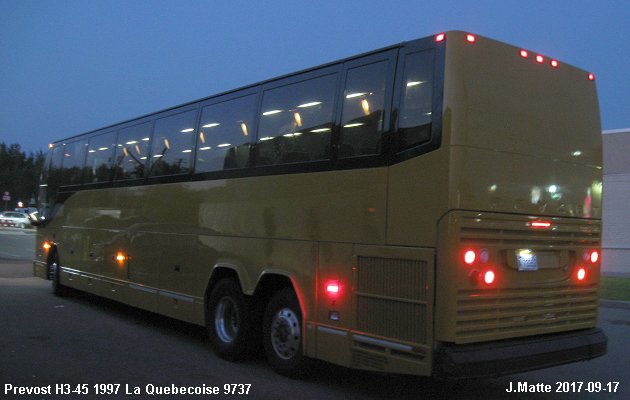 BUS/AUTOBUS: Prevost H3-45 1997 Quebecoise