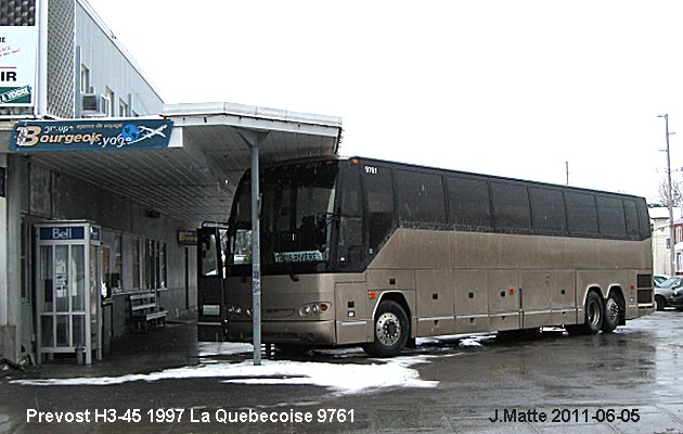 BUS/AUTOBUS: Prevost H3-45 1997 Quebecoise