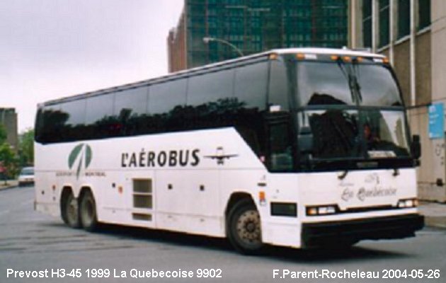 BUS/AUTOBUS: Prevost H3-45 1999 Quebecoise