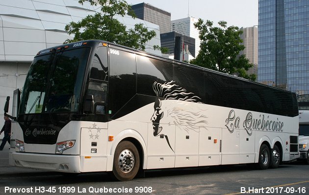 BUS/AUTOBUS: Prevost H3-45 1999 Quebecoise