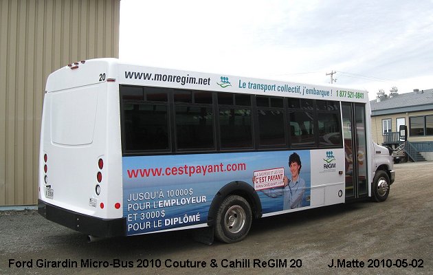 BUS/AUTOBUS: Girardin Micro-Bus 2010 ReGIM