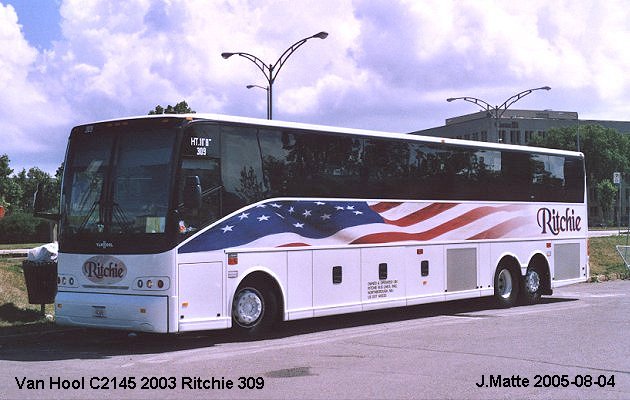 BUS/AUTOBUS: Van Hool C2145 2003 Ritchie