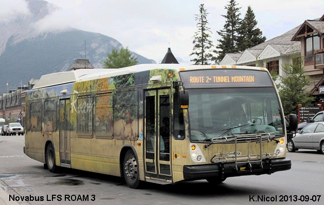 BUS/AUTOBUS: Novabus LFS 2012 ROAM