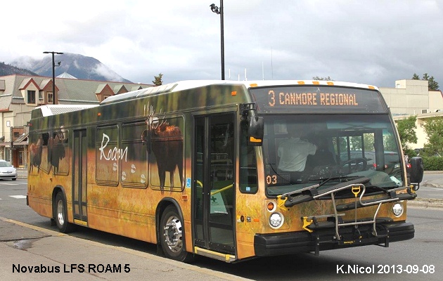 BUS/AUTOBUS: Novabus LFS 2012 ROAM