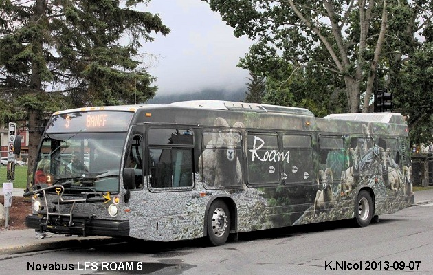 BUS/AUTOBUS: Novabus LFS 2012 ROAM