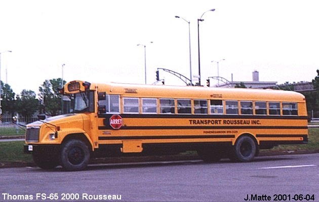 BUS/AUTOBUS: Thomas FS-65 2000 Rousseau