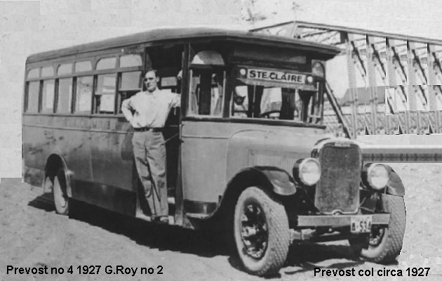BUS/AUTOBUS: GMC Prevost Coach 1927 Roy G