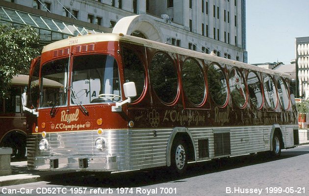 BUS/AUTOBUS: Can-Car CD52TC 1974 Royal