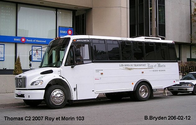 BUS/AUTOBUS: Thomas C 2 2007 Roy et Morin