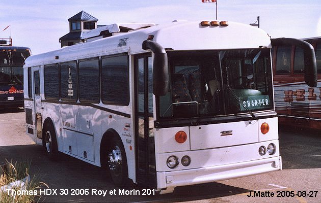 BUS/AUTOBUS: Thomas Safe-T-Liner HDX 2006 Roy et Morin