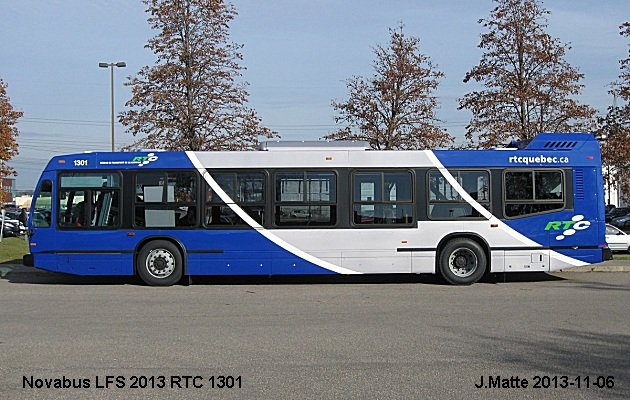 BUS/AUTOBUS: Novabus LFS 2013 RTC