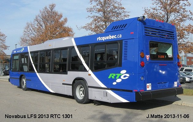 BUS/AUTOBUS: Novabus LFS 2013 RTC