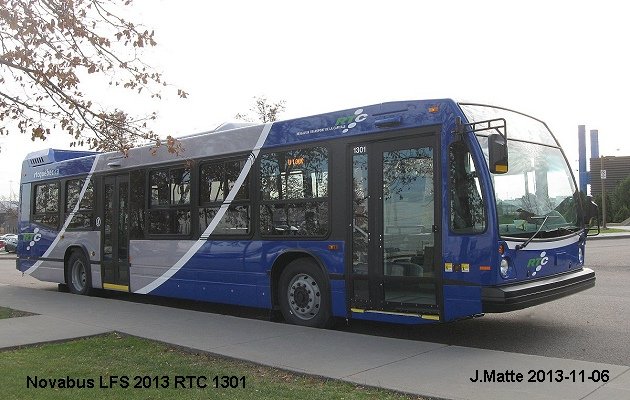 BUS/AUTOBUS: Novabus LFS 2013 RTC