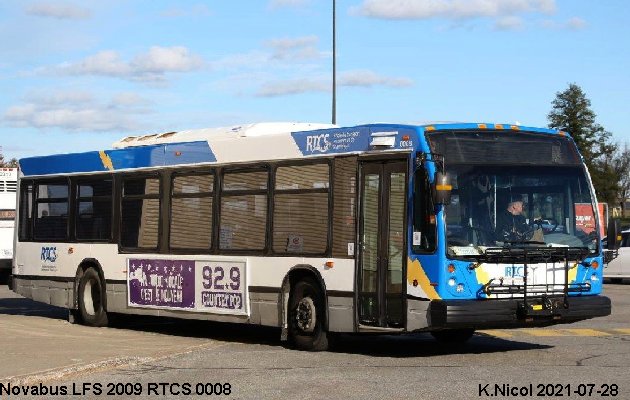 BUS/AUTOBUS: Novabus LFS 2009 RTCS