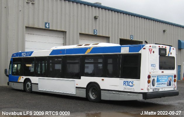 BUS/AUTOBUS: Novabus LFS 2009 RTCS