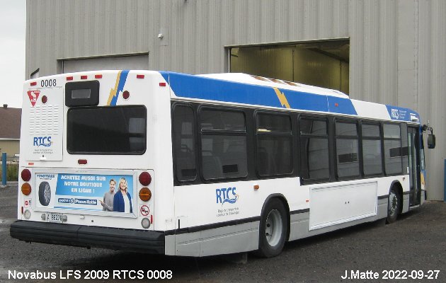 BUS/AUTOBUS: Novabus LFS 2009 RTCS