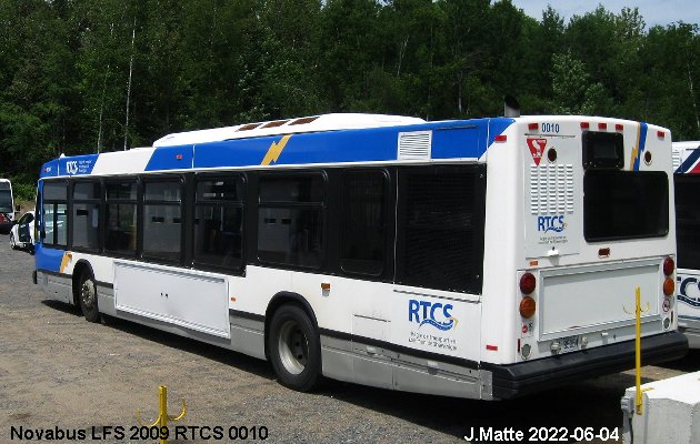 BUS/AUTOBUS: Novabus LFS 2009 Fleurs de Lys