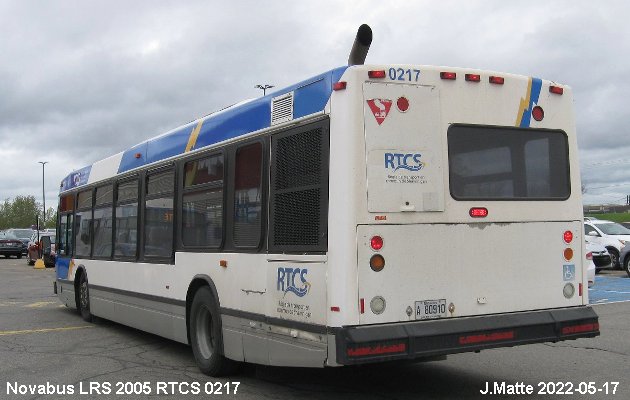 BUS/AUTOBUS: Novabus LFS 2005 Fleurs de Lys