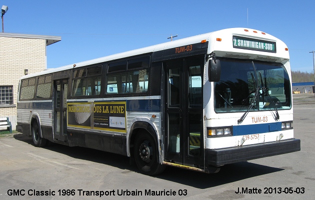 BUS/AUTOBUS: GMC Classic 1986 RTCS